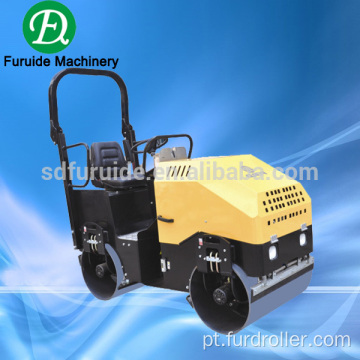 Compactador vibratório de rolo duplo de 2 toneladas com qualidade super (FYL-900)